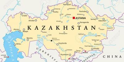 Mapa astana Kazakhstan