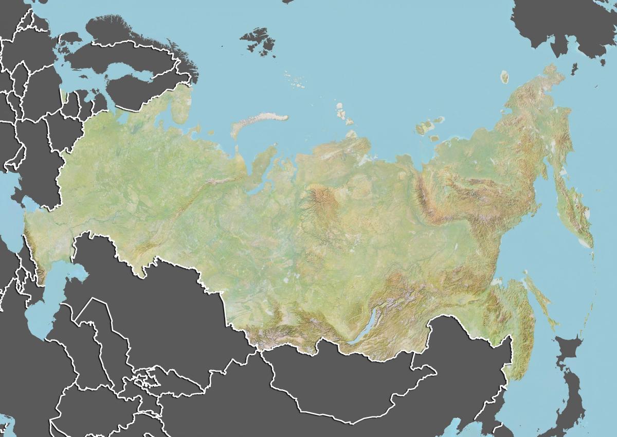 mapa geografia Kazakhstan